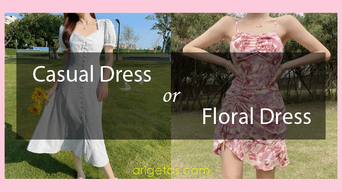 floral or casual dress for Online Meetings