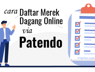 cara daftar merek dagang online via patendo