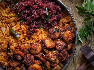 Inovasi adaptasi makanan Spanyol Amerika Selatan di Indonesia misalnya fusion kuliner nasi goreng dan paella