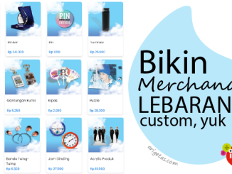 Merchandise lebaran: siap sambut hari raya dengan cinderamata unik dengan memesan di Instaprint yang mudah dan cepat